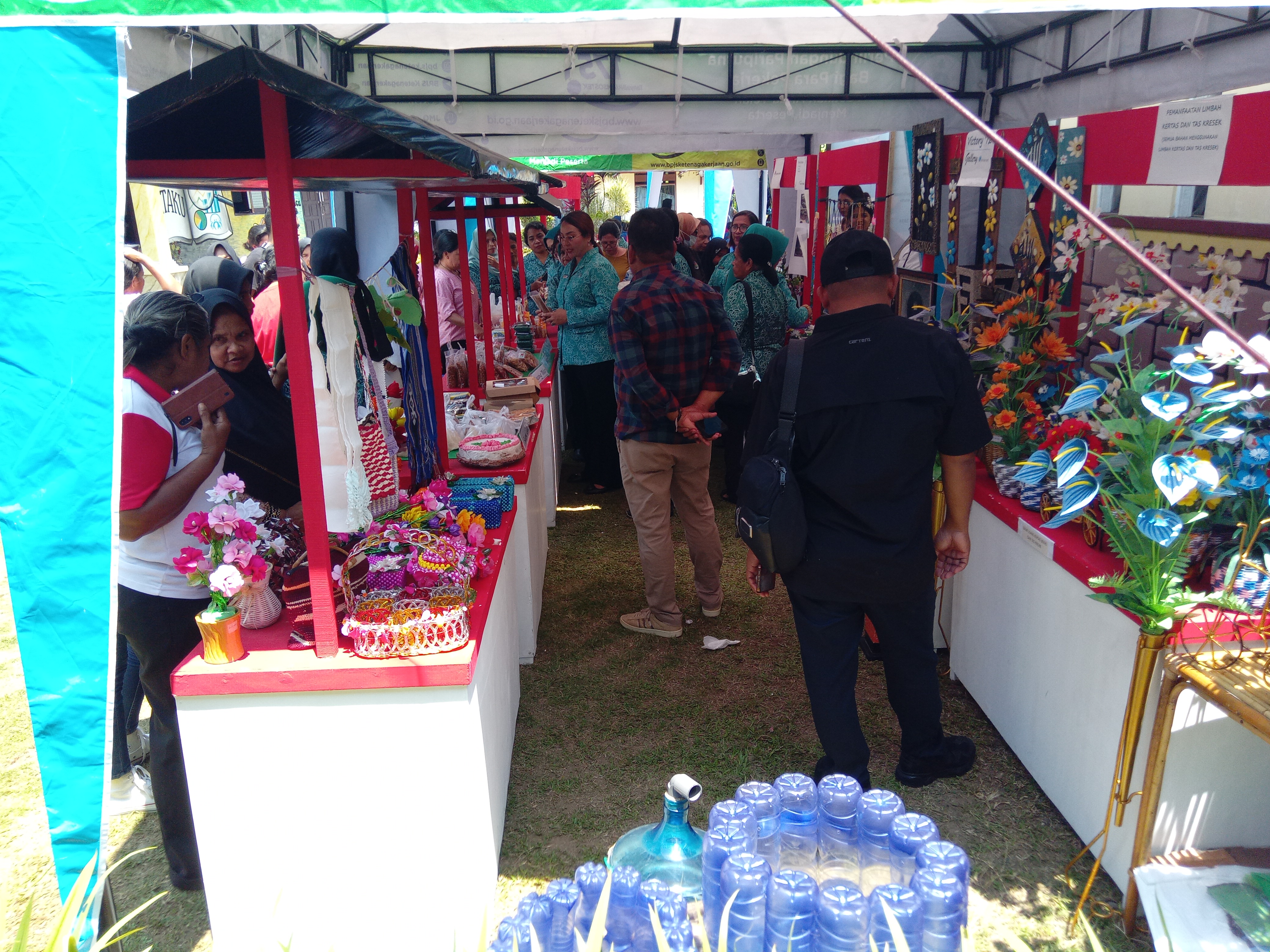 Aneka Kerajinan dan Kuliner Ditampilkan pada Mini Expo Produk Unggulan Desa Hunuth