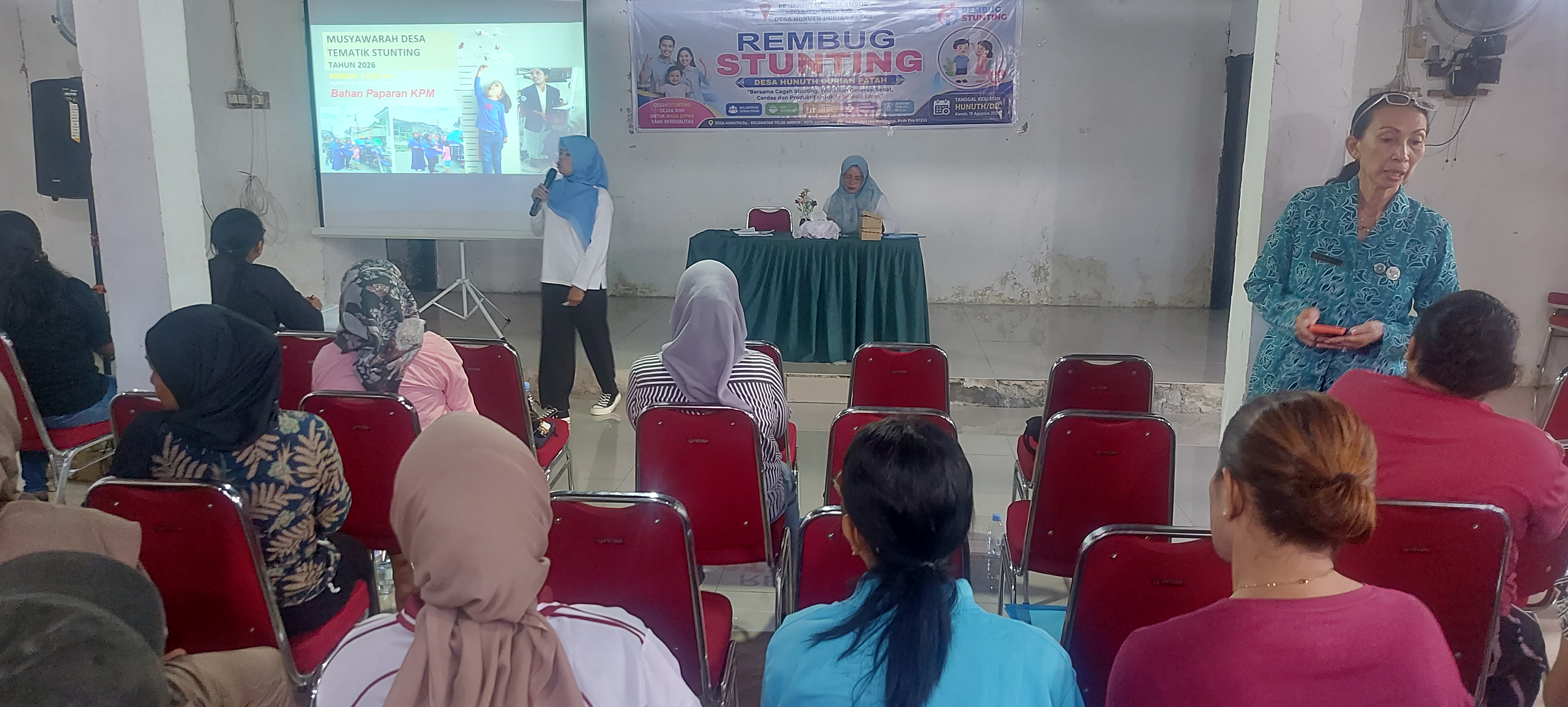 Rembug Stunting Desa Hunuth Tahun 2026