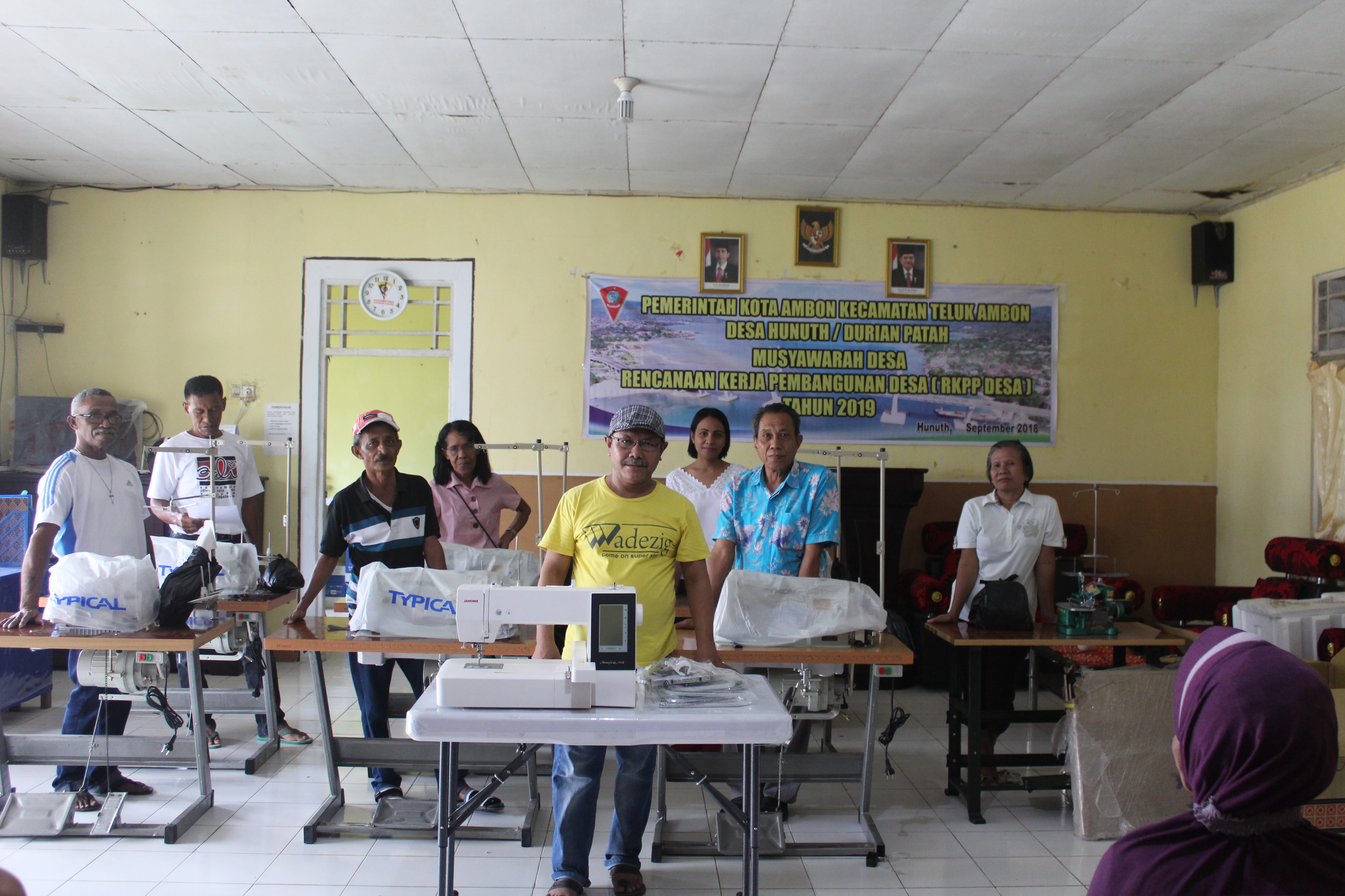 Bantuan Pemberdayaan 6 Kelompok Usaha Jahit (Tahun 2018)