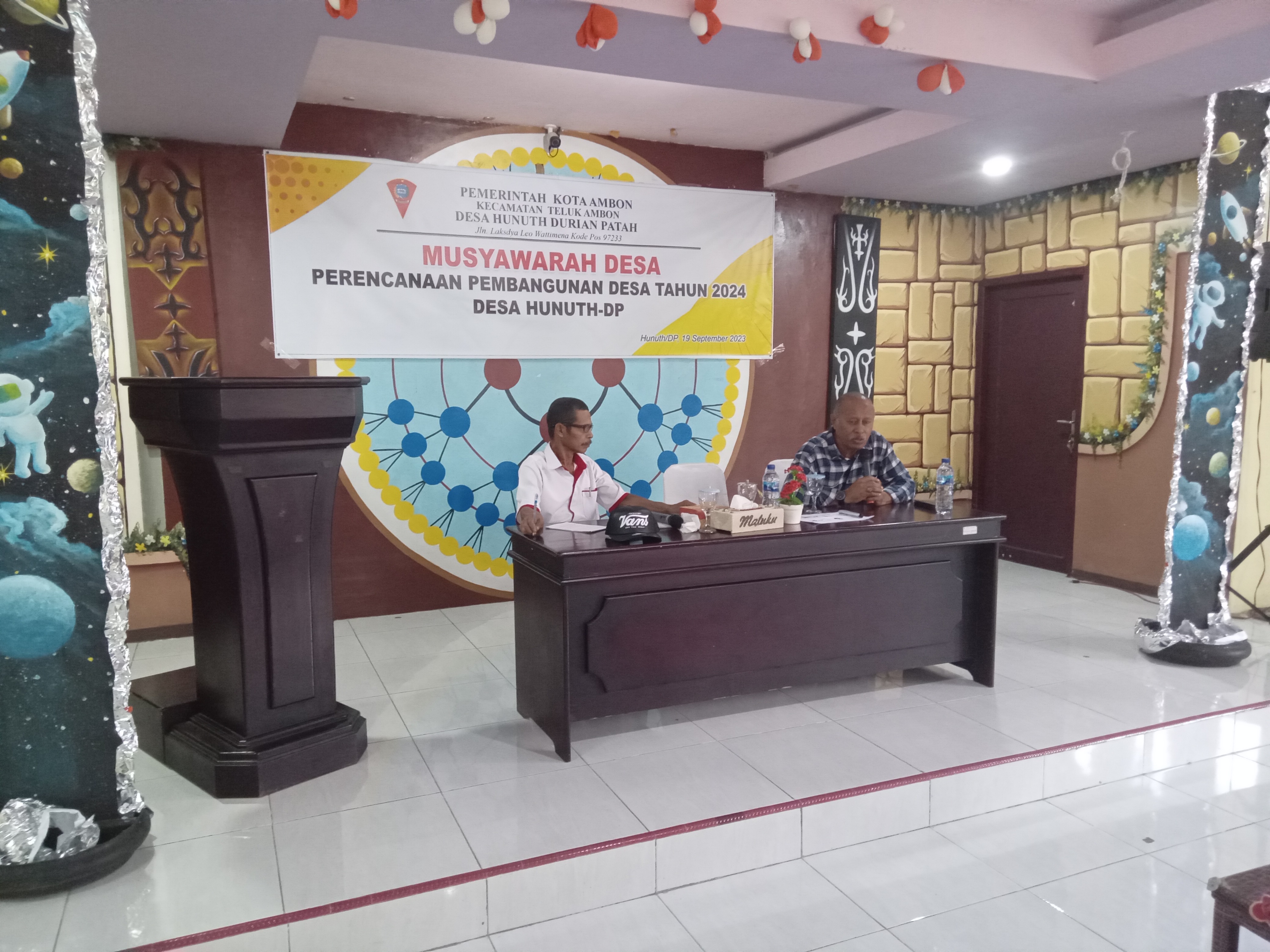 Penyampaian Materi Musdes RKPDes 2024