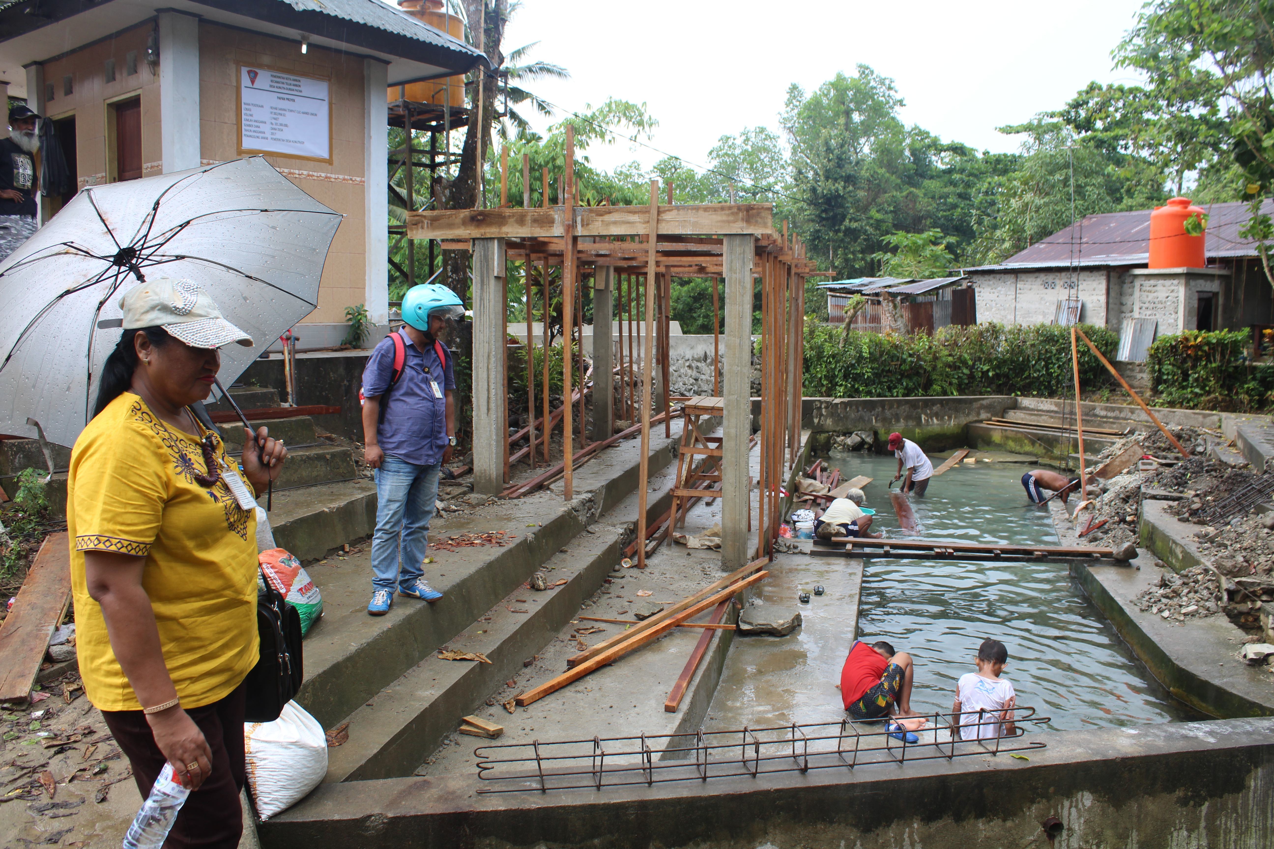 Pembangunan Tempat Cuci Mandi Umum RT.002-RW.02