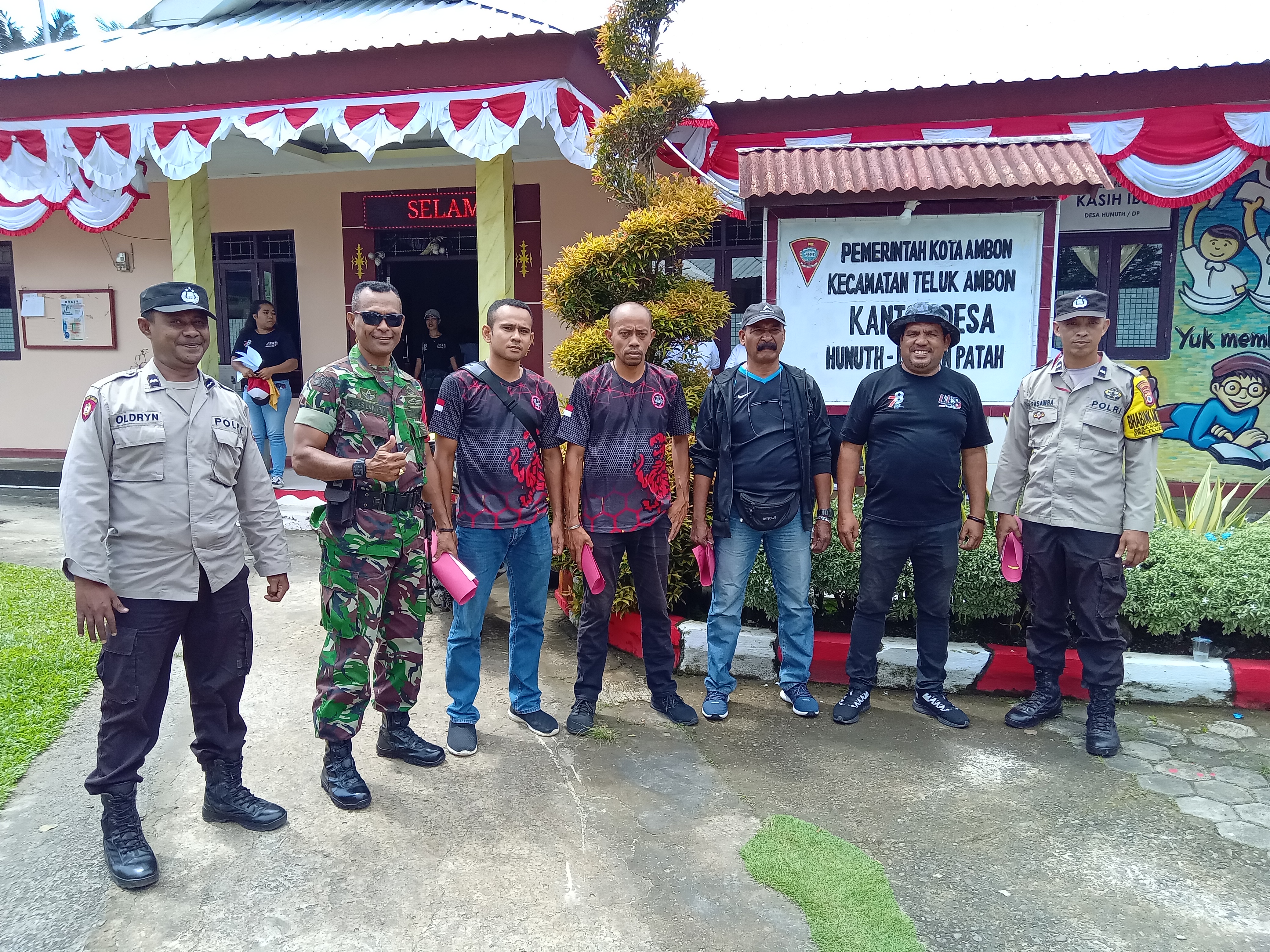 Lomba Gerak Jalan Cepat Tepat Desa Hunuth