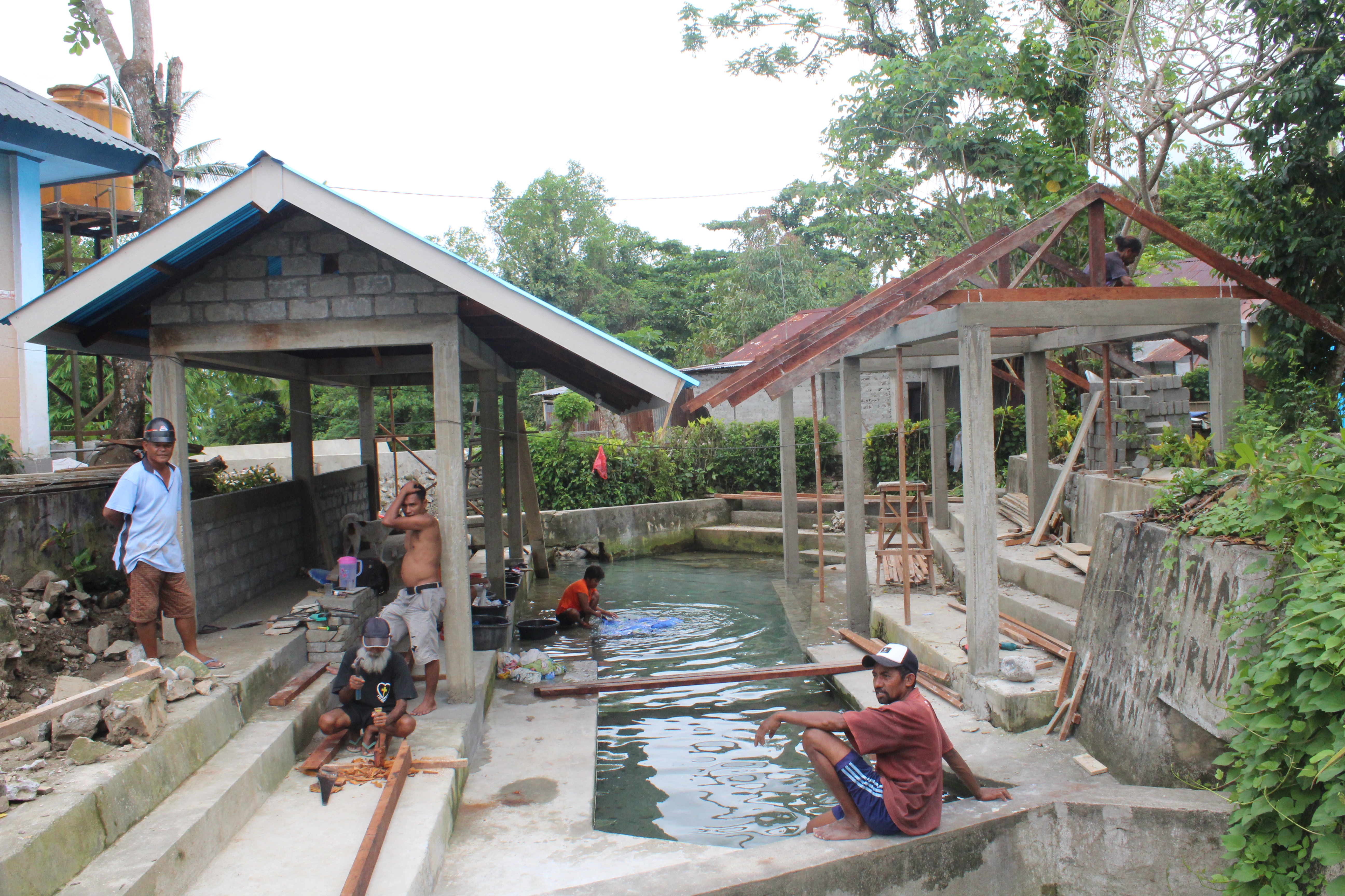 Pembangunan Tempat Cuci Mandi Umum RT.002-RW.02